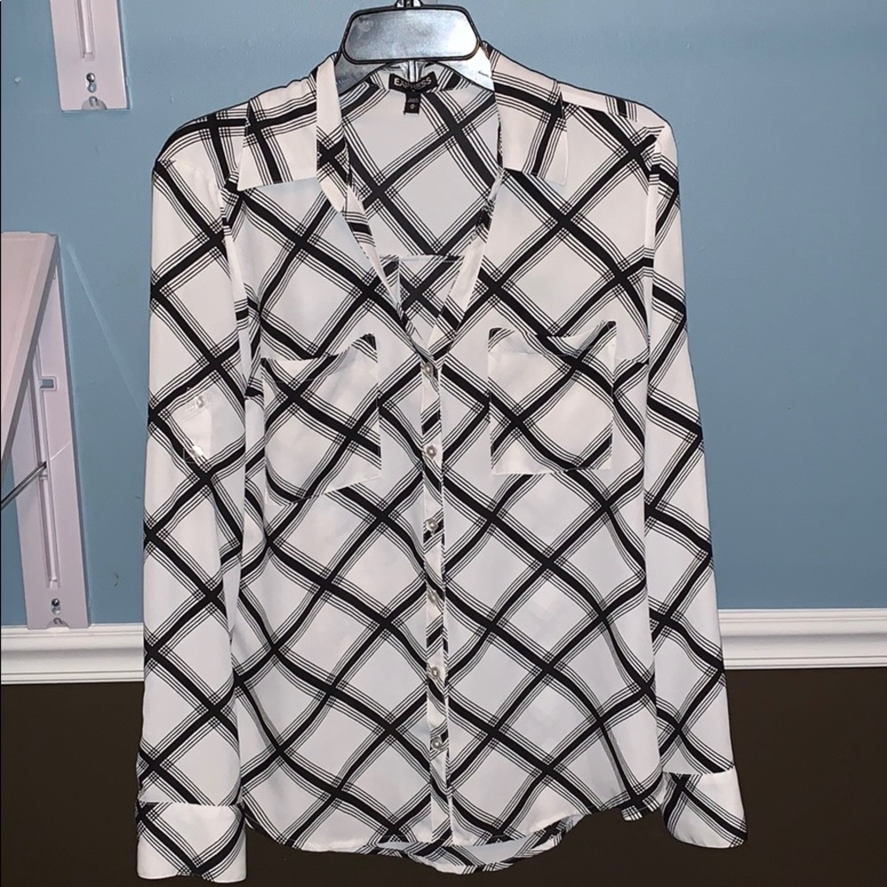 Express Button down shirt Medium